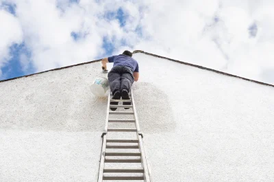 Peinture extérieure à la Ferrière-au-Doyen — façades et ravalement